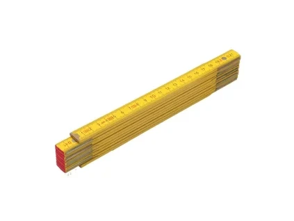 Skládací dřevěný metr 2 m, složený