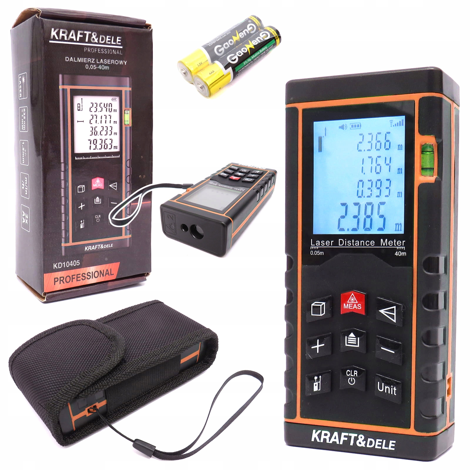 Laserový metr 40m KD10405 KRAFT&DELE