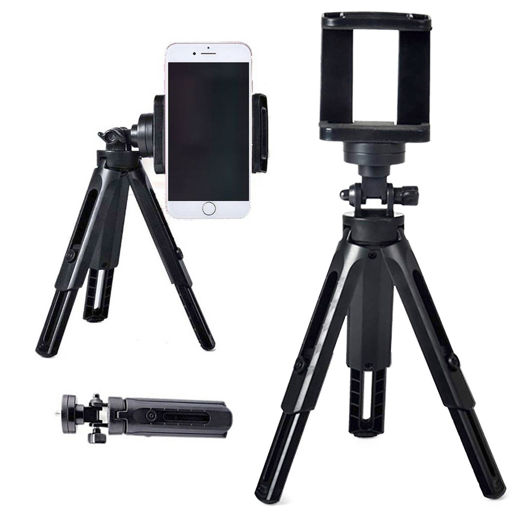 Flexibilní stativ s držákem na telefon a kameru, výška 12–23 cm