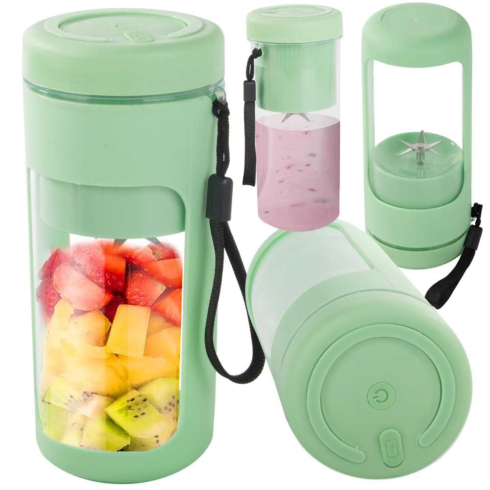 Mixér na smoothie 450ml, zelený 07305_Z JIPOS