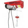 Elektrický lanový naviják 400/800 230V KD1526 KRAFT&DELE