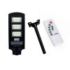 Pouliční solární LED lampa s dálkovým ovládáním 120 W, 24 LED 5917 BASS