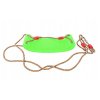 Dětská houpačka plastová, zelená 01533_Z JIPOS
