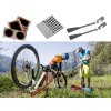eng pl Vulcanisation kit for bicycle inner tubes repair patches with spoons glue 5872 4