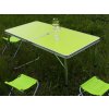 eng pl Tourist table set folding camping table large 4 chairs suitcase 5380 3