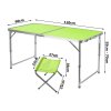 eng pl Tourist table set folding camping table large 4 chairs suitcase 5380 16