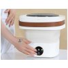 eng pl Mini portable washing machine small folding travel washing machine for clothes and linen 11l 5486 7