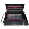 eng pl Charcoal garden grill two grates thermometer lid shelf ash pan large 5442 13