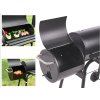 eng pl Garden grill large charcoal barrel bbq smoker with lid grate shelf wheels 5445 7
