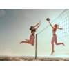 eng pl Volleyball net 9 5x1m with rope and beach sport bag 3923 2
