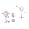 eng pl Folding fan wireless desk lamp standing desk fan 5261 4