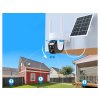 eng pl Solar camera wifi ip outdoor rotating camera wifi zoom motion detector ip66 7297 3