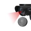 eng pl Dummy camera ir led monitoring solar outdoor wall camera with flashing diode 4931 8