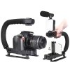 eng pl Vlogging kit video recording tripod microphone phone holder 6222 4