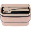 eng pl Breakfast box with compartments two tier container xxl cutlery lunchbox 1400ml 7721 3