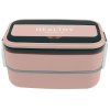 Box na jídlo 1400ml, dvoupatrový, růžový 07328_R JIPOS