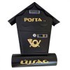 Poštovní schránka, černá BX3448_CZ BOXER