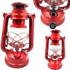 Olejová lampa 24,5cm červená R032 JIPOS