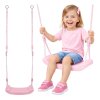 Dětská houpačka plastová, růžová 25445 JIPOS