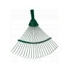 eng pl Garden grass leaf rake light wire metal 36cm fan shaped 5204 7