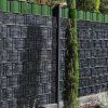 Stínící plotová fólie 19cm x 35m, kamenný plot R2280 JIPOS