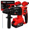 Aku příklepová vrtačka SDS+ 2x21V 28008 OPEX