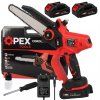 Aku řetězová pila 8" 2x21V 28012 OPEX