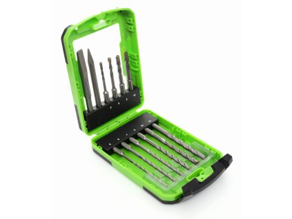 Sada vrtákov a sekáčov do betónu SDS+ 12ks KD988 KRAFT&DELE