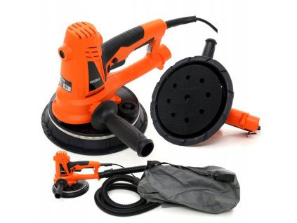 Brúska na sadrokartón s LED osvetlením a vakom 1400W KD1540 KRAFT&DELE