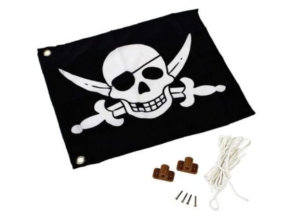 Vlajka so systémom zdvíhania „Piráti“ JIPOS