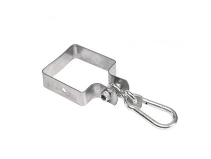 Hojdačkové uchytenie, objímka na hranol 90 x 90 mm JIPOS