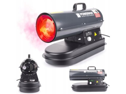 Naftový ohrievač, ohrievač 20 kW, LCD displej, PM-NAG-20SN POWERMAT