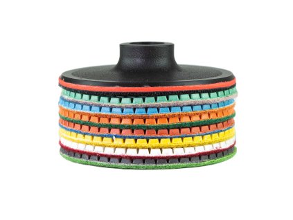 Diamantový brúsny kotúč sada 7 ks PM-DPP-100TM POWERMAT