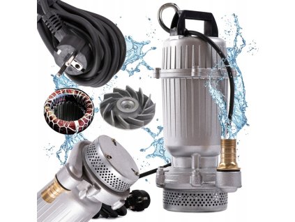 ČERPADLO NA ČISTÚ ŠPINAVÚ VODU PONORNÉ SITKO SEPTIK 3500 W
