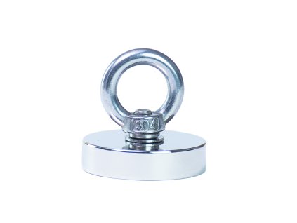 38239 3 neodymovy magnet 75kg sada s lanem a rukavicemi 2876 bass