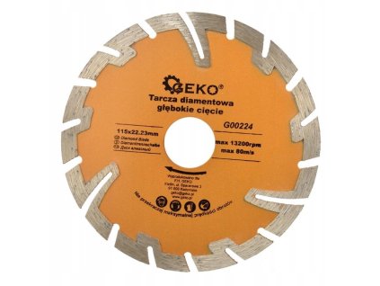 Diamantový kotúč 115mm G00224 GEKO