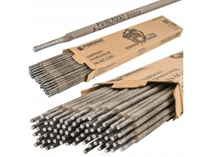 Zváracie elektródy rutilové 3,25mm 2,5kg PM1253 POWERMAT