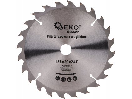 Pílový kotúč na drevo 185x20x24T G00090 GEKO