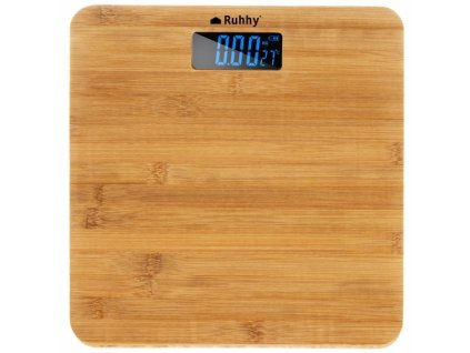 Osobná váha digitálna z bambusu 22522 JIPOS