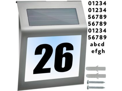 cze en Solárne číslo domu Izoxis 24357 17725 15