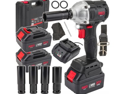 Aku rázový uťahovák 20V RTAKU0026 RED TECHNIC