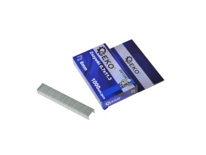Náhradné sponky do sponkovačky 8mm, 1000ks G01326 GEKO