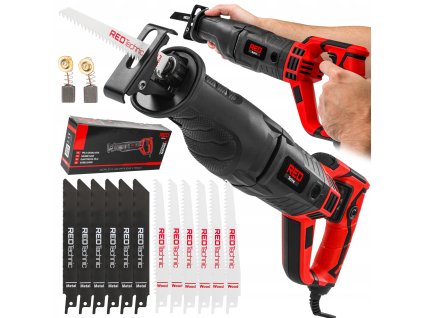 Píla chvostovka 1800W + 12 pílových plátkov RTPSZ0092 RED TECHNIC