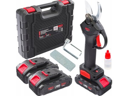 Aku záhradné nožnice 20V RTSA0063 RED TECHNIC