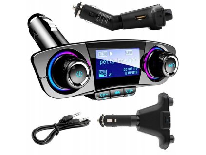 Bluetooth FM vysielač USB 5.0 multi 8v1 10049 JIPOS