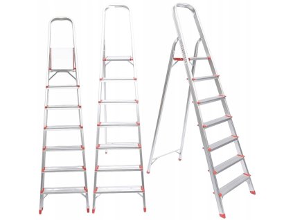 Rebrík hliníkový, 7 schodov OD0120 ONDRAGON
