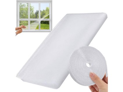 Sieťka proti hmyzu do okna 180x150cm so suchým zipsom 15228_B JIPOS