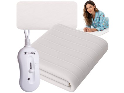 Vyhrievacia deka 190x80cm biela 26200 JIPOS