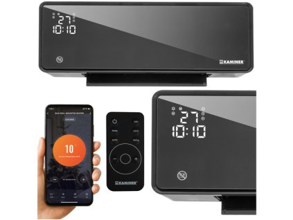 Teplovzdušná clona 2000W čierna 26399 JIPOS