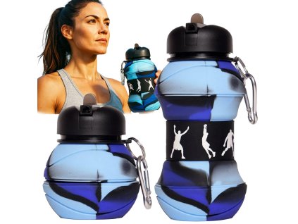 Skladacia športová fľaša 14599 JIPOS